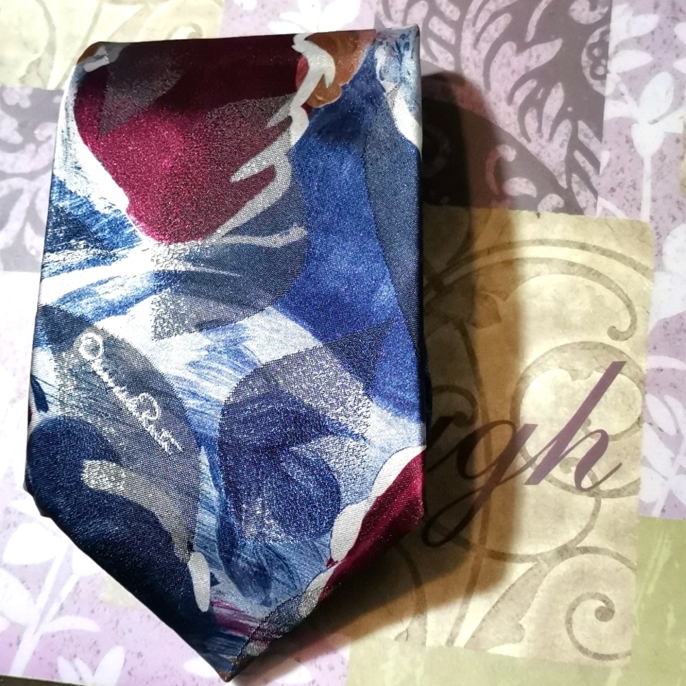 Oscar de la Renta Studio Multicolore Tie